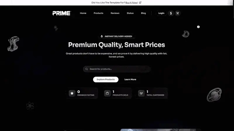 Prime | Theme